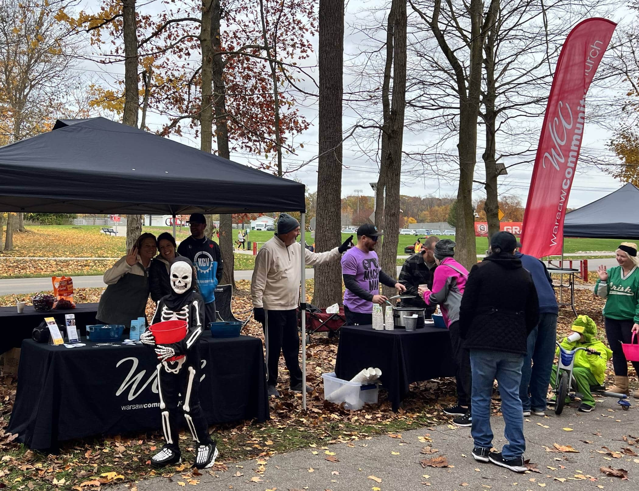 WCC Participates in Trick or Treat on the Trail — Warsaw Community Church